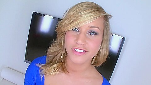Blonde Swallows Cum From A Guy After Giving Head And Fucking Good