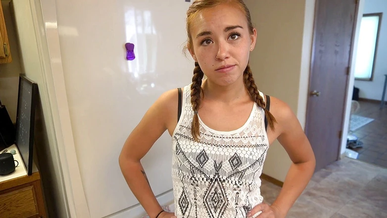 Naughty Stepdaughter Uses Stepdad for Sex Lesson