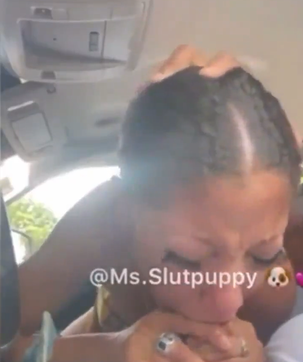 she wants you to pull over and nut down her throat in the car